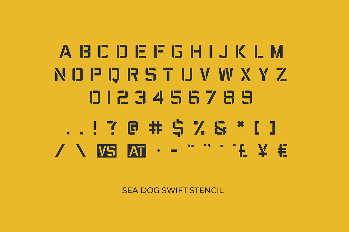 Sea Dog Bundle | Sports Display Font, a Font by Doug Houvener (Photo 9 of 17)