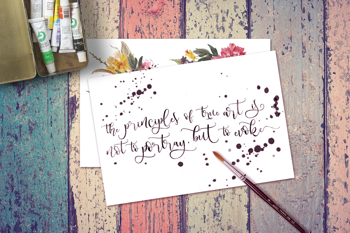 West Cousin Typeface, a Script Font by Thirtypath Studio (Photo 5 of 11)