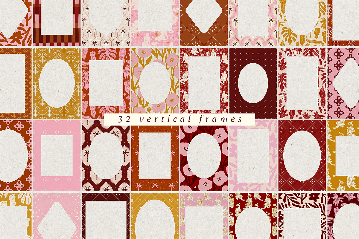 Terra bohemia. Backgrounds & frames, a Background Graphic by kondratya (Photo 12 of 14)