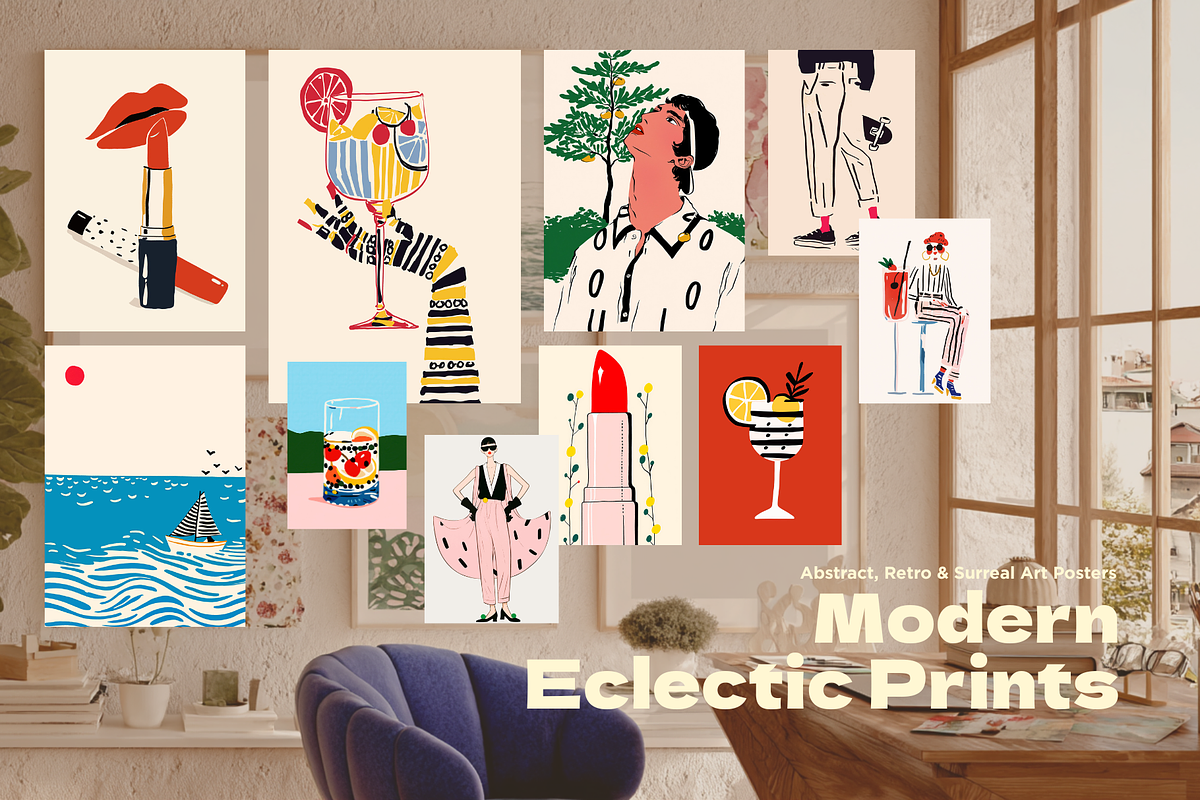 Modern Prints Art Posters, a Background Graphic by JulsIst (Photo 3 of 13)