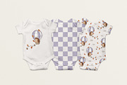 Hedgehog and air balloon, a Pattern Graphic by Olena Kuznietsova (Thumbnail 8 of 10)
