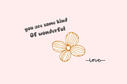 Love bink font, a Handwritten Font by JJuta (Thumbnail 4 of 8)