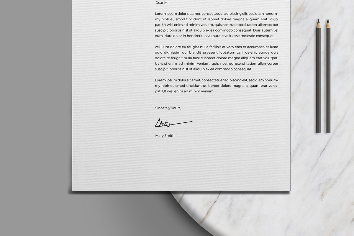 Resume Template, a Stationery Template by MightyDesign (Photo 5 of 8)