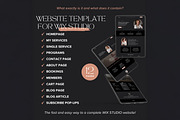 Wix Studio Template for Coaches, a Wix Template by vectorocean (Thumbnail 3 of 11)