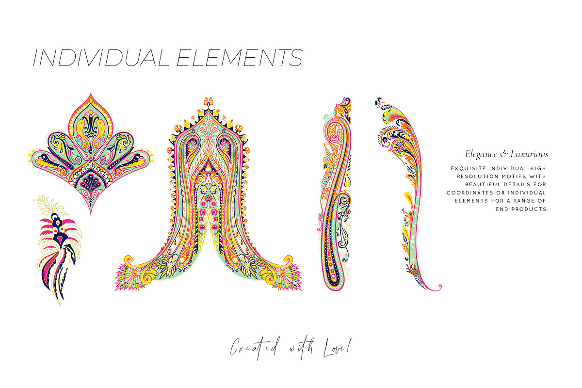 Opulent Paisley, Luxurious Print!, a Pattern Graphic by TSTUDIO (Photo 4 of 12)