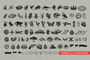 Melvins - Font Set, a Serif Font by Arterfak Project (Thumbnail 11 of 12)