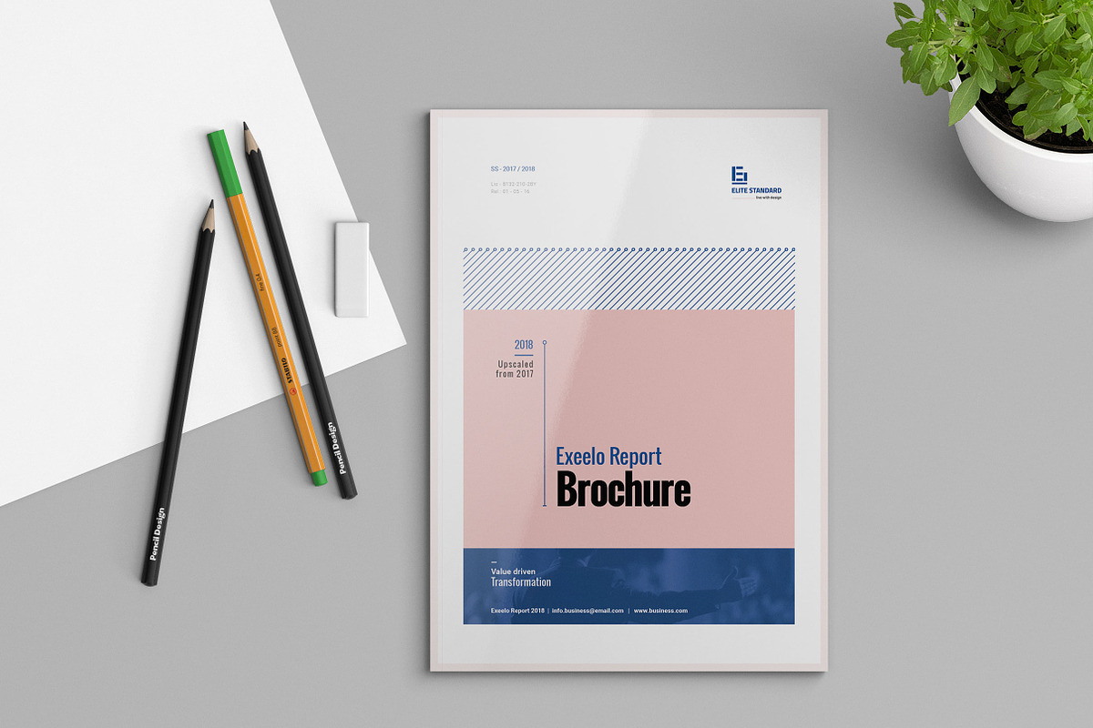 Annual Report Template, a Brochure Template by Elite_Standard (Photo 1 of 13)