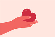 Give Love and Kindness!, a Healthcare Illustration by Mary Long (Thumbnail 3 of 3)