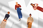 Modern diverse business women set, a Person Illustration by Good Studio (Thumbnail 6 of 6)