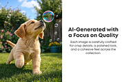 Dog Stock Photos Bundle, an Animal Photo by Selenique Studio (Thumbnail 3 of 13)