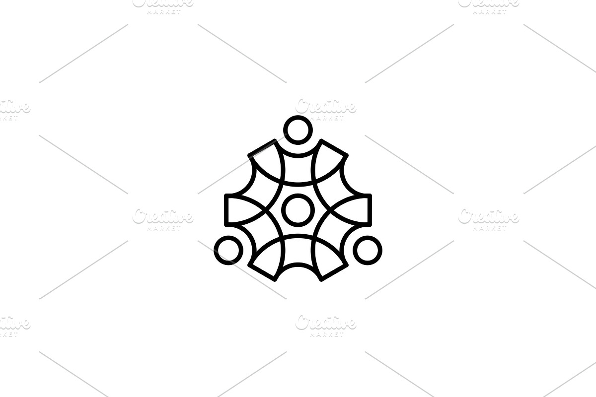 people gear cog cogs logo vector, a Branding & Logo Template by VSTRD ...
