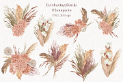 Everlasting Florals Boho Watercolor, an Illustration by Catch the Dream Art (Thumbnail 3 of 12)