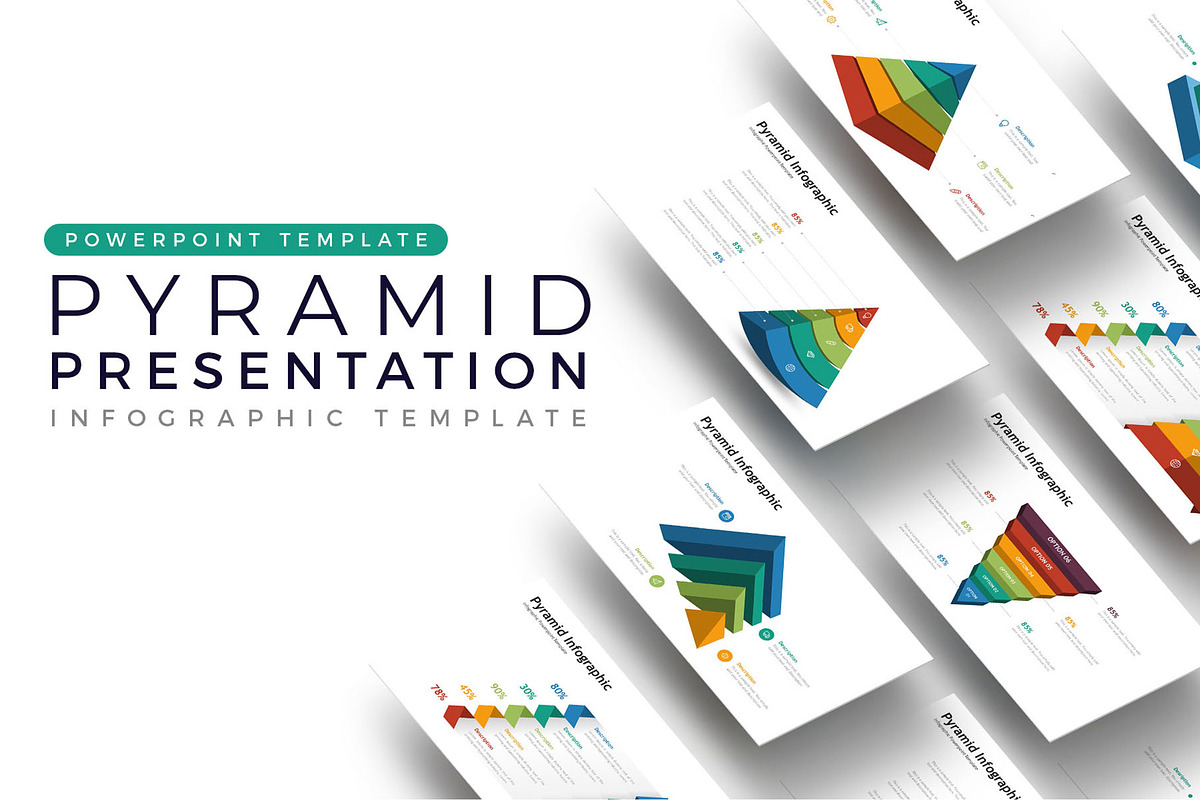 Pyramid Presentation - Infographic, a Presentation Template by ...