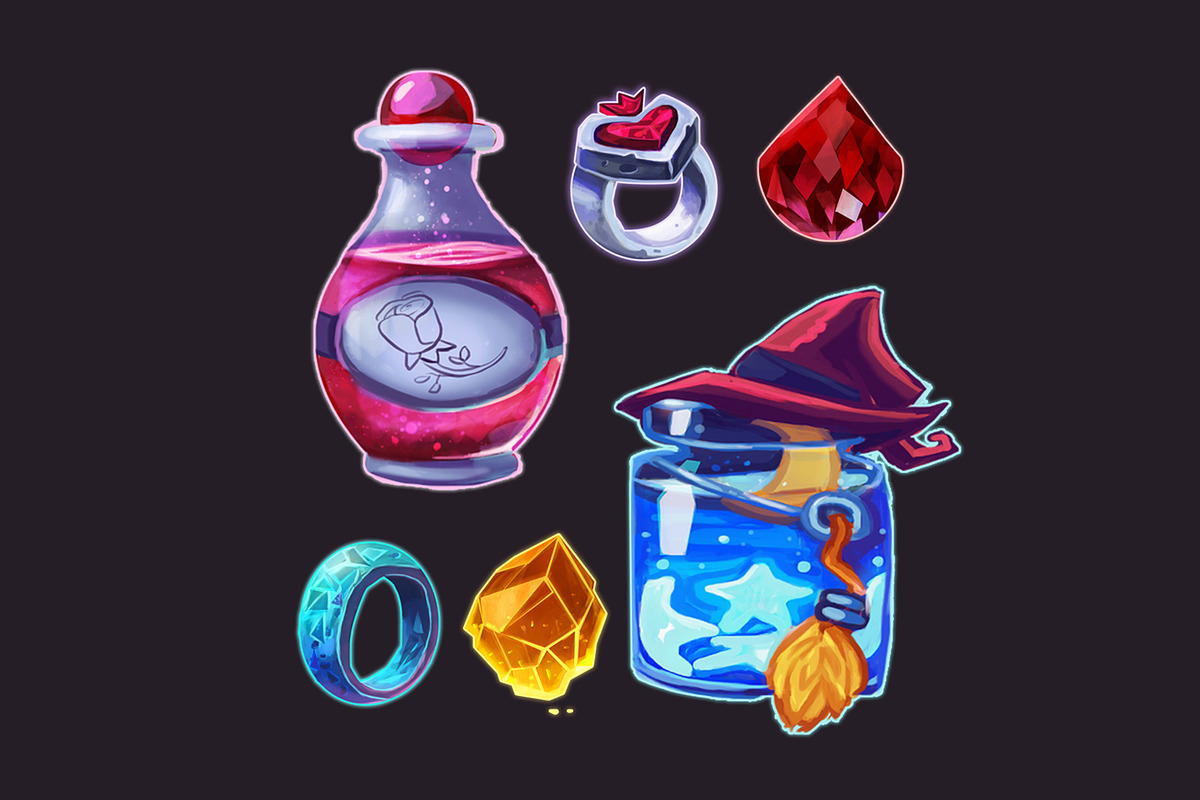 Stylized Magic Icons Pack, an Icon by jovanadamcevska (Photo 8 of 8)