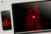 UT Forsaken Village - A Scary Font, a Serif Font by Universitype (Thumbnail 8 of 12)