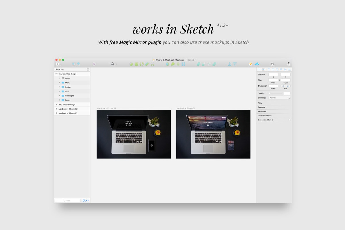 20 iPhone & Macbook Mockups, an iPhone Mockup by UI Chest (Photo 8 of 9)