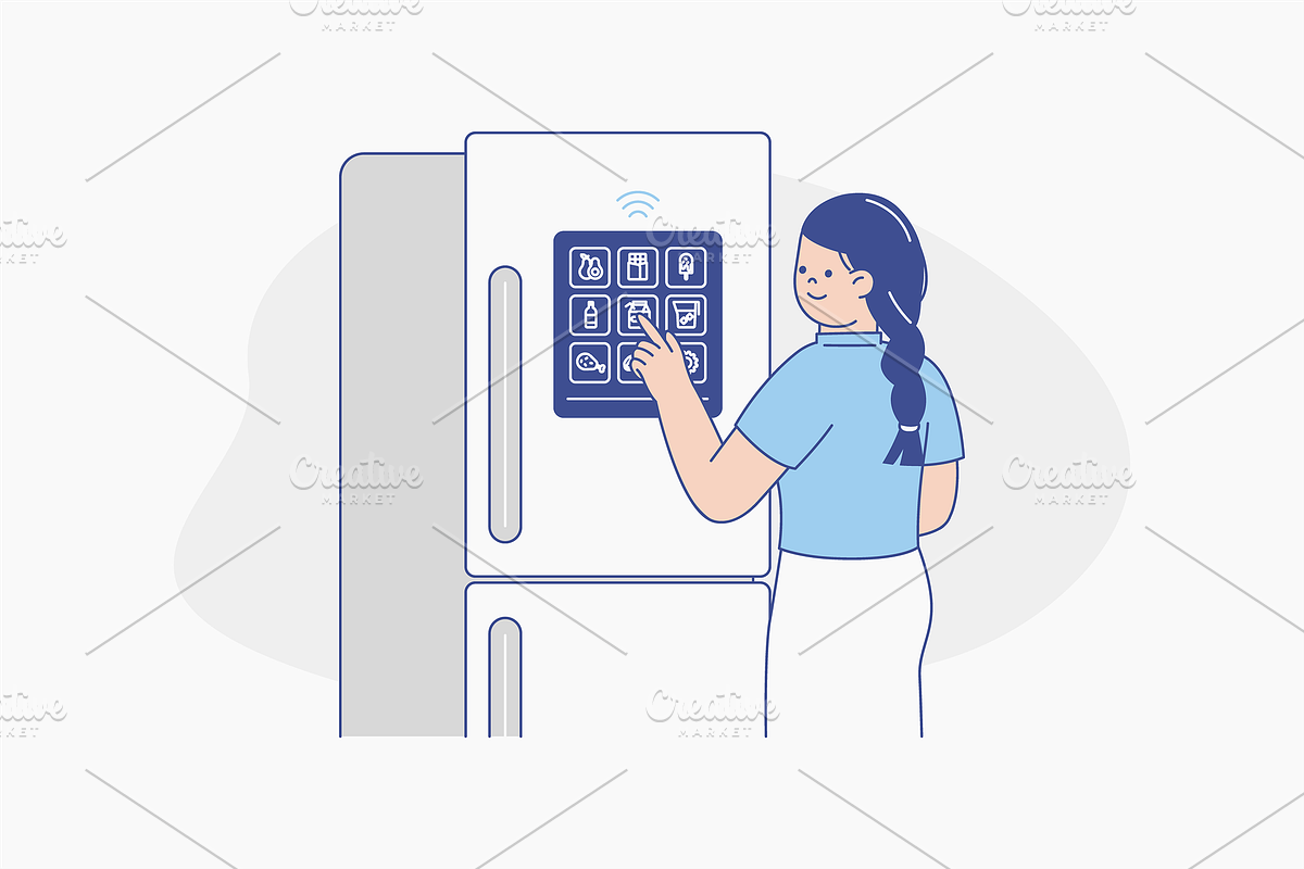Smart Home Illustration, an Object Graphic by Jump Studio (Photo 5 of 12)