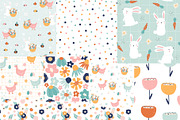 Happy Easter!, a Pattern Graphic by Viktoria Siarova (Thumbnail 2 of 5)