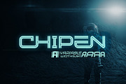 Chipen - Furistic Variable Font, a Font by Ridha-38.lineart (Thumbnail 1 of 12)