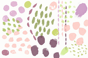 Watercolor Photoshop Floral Brushes