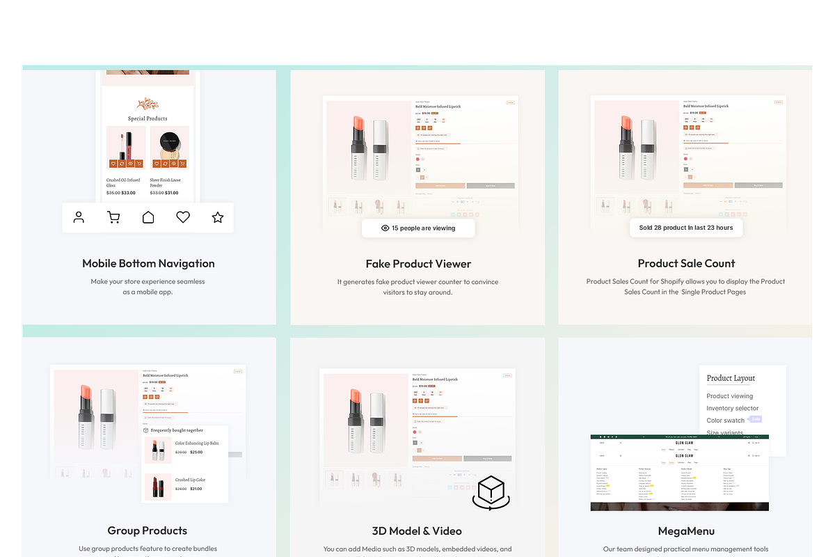 Cosmetic Product | Shopify Theme preview 5