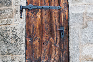 Wooden medieval castle doors, an Architecture Photo by BOOCYS