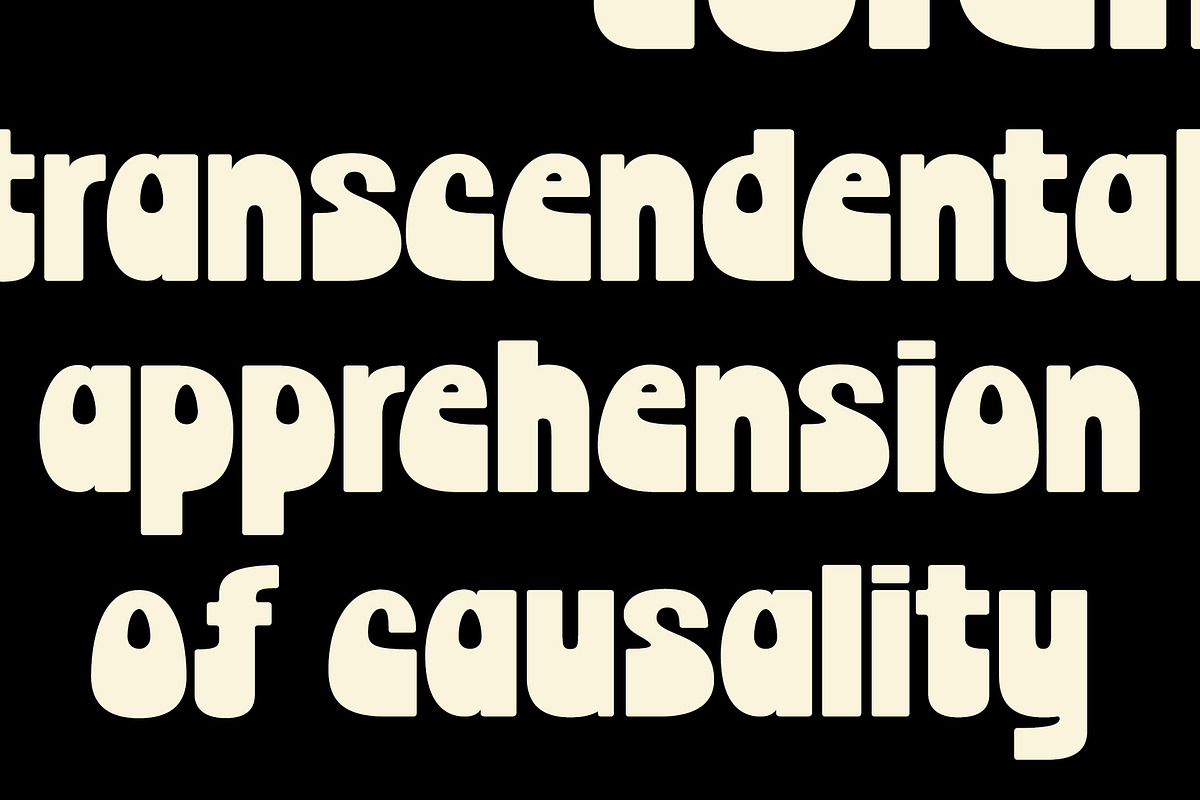 Chorine Family | Two retro fonts, a Font by The Flying Type (Photo 6 of 13)