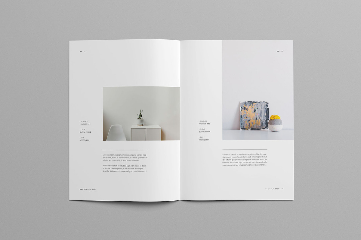 Minimal Portfolio, a Brochure Template by Meenom Templates (Photo 17 of 20)