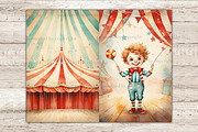 Circus Junk Journal Pages | Vintage, a Person Illustration by GlamArtZhanna (Thumbnail 8 of 10)