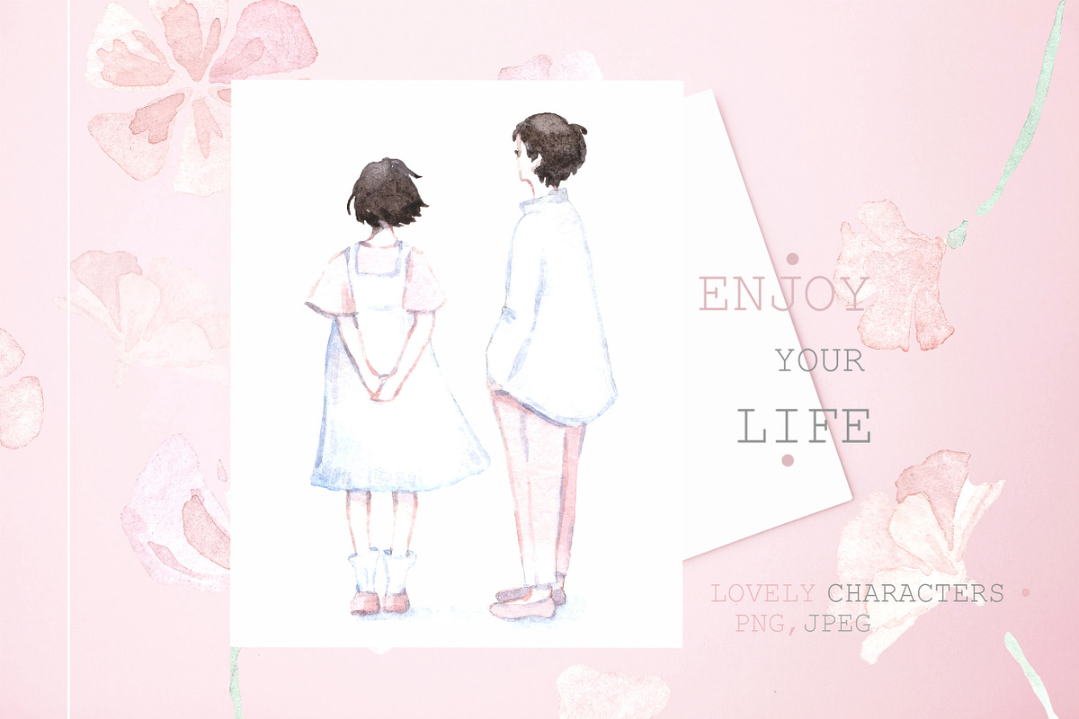 Enjoy your life, a Person Illustration by Knysh Ksenya (Photo 2 of 7)