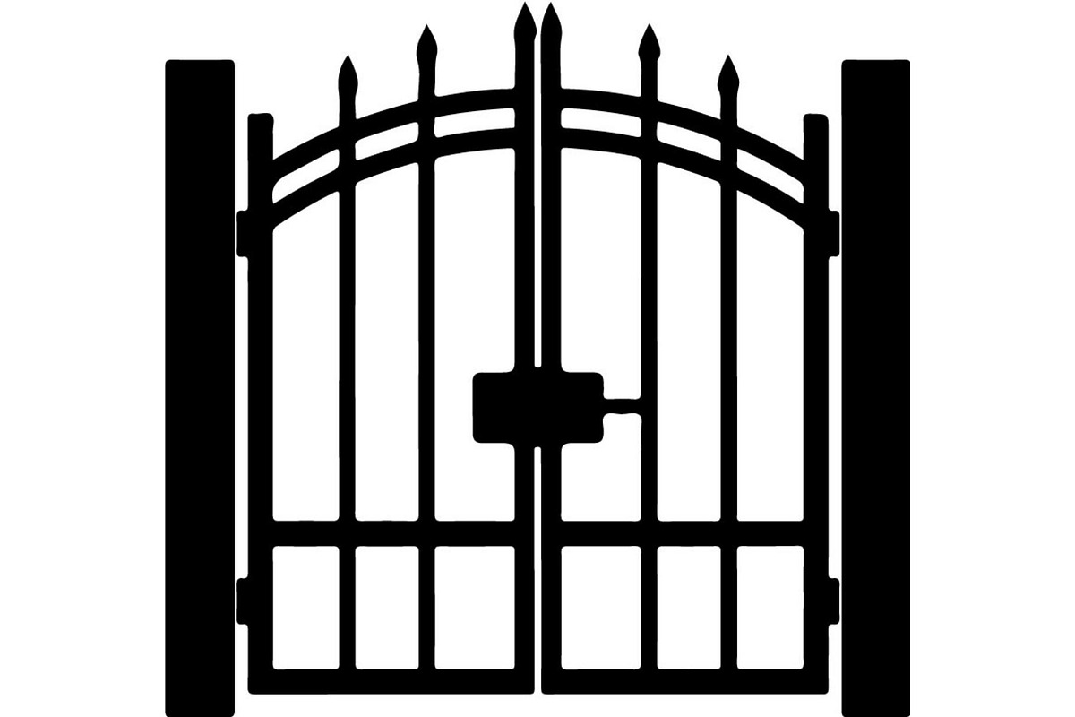 Modern Metal Gate, an Object Graphic by Creativeshirt (Photo 16 of 19)