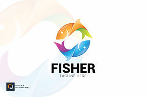 Fisher - Logo Template