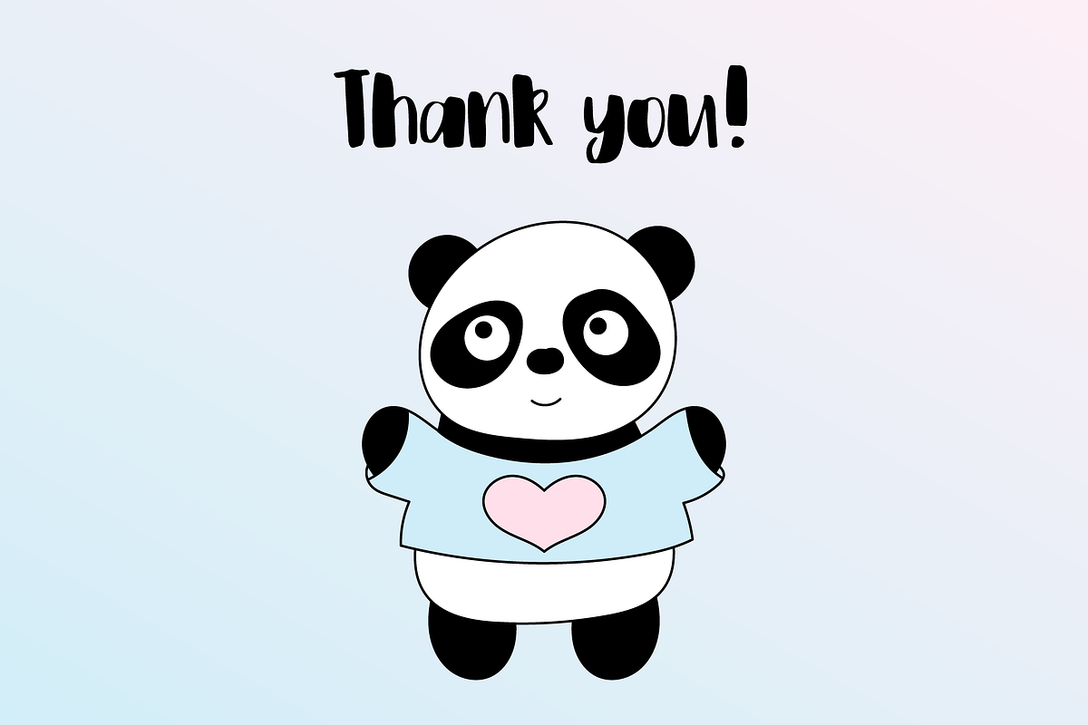 Cute Panda, an Animal Illustration by My Sweet Dreams (Photo 7 of 7)