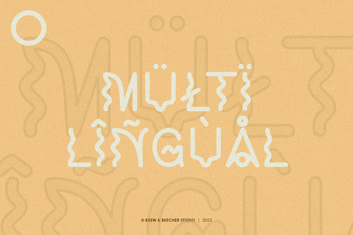 Ngegol | Display Typeface, a Handwritten Font by Brew & Butcher Studio (Photo 5 of 7)