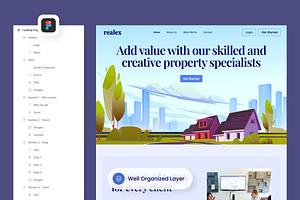 Real Estate Consultant Landing Page