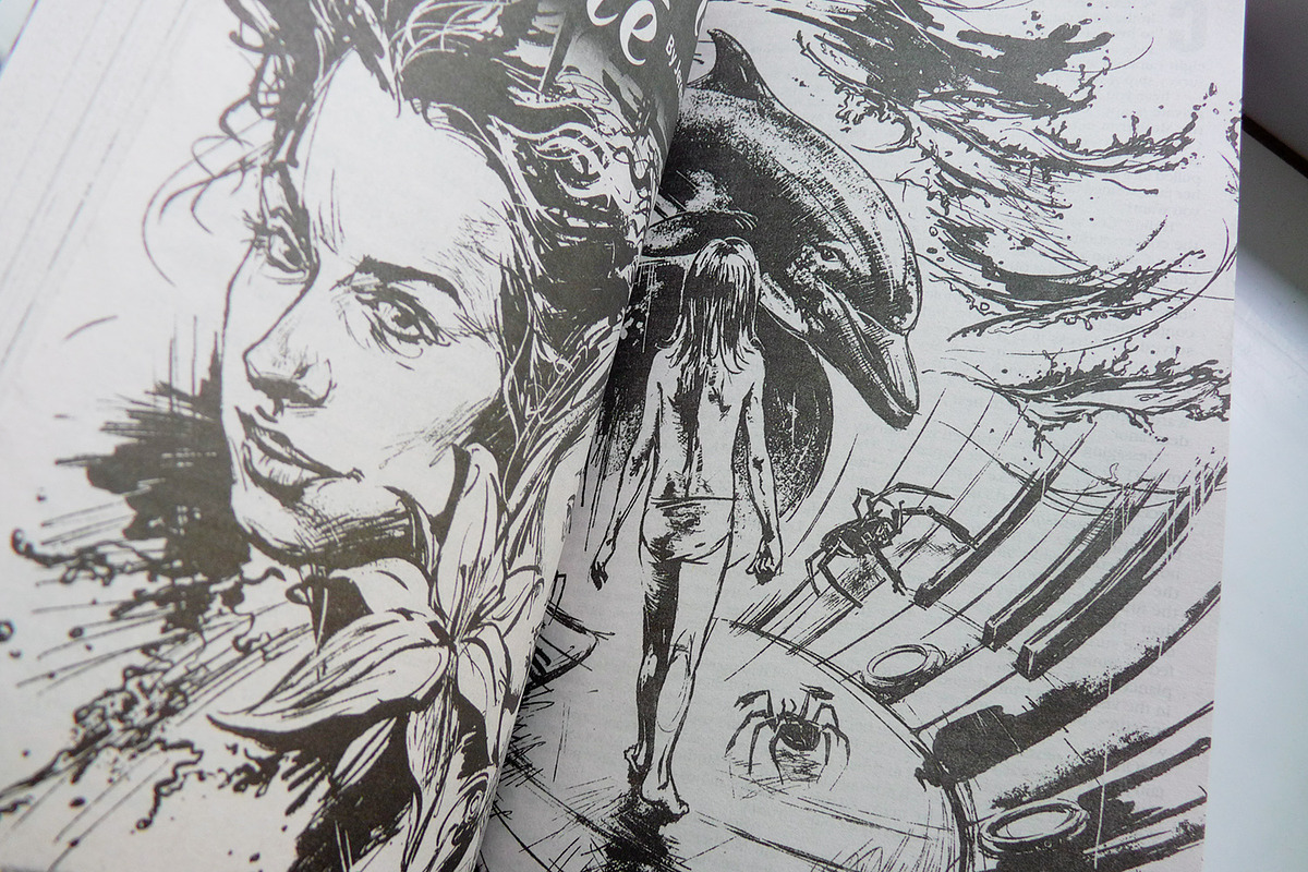 INK. 40 Photoshop Brushes for Inking, a Brush Add-On by Eldar Zakirov's (Photo 13 of 13)