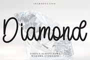 Diamond, a Handwritten Font by InermediaSTUDIO (Thumbnail 1 of 7)