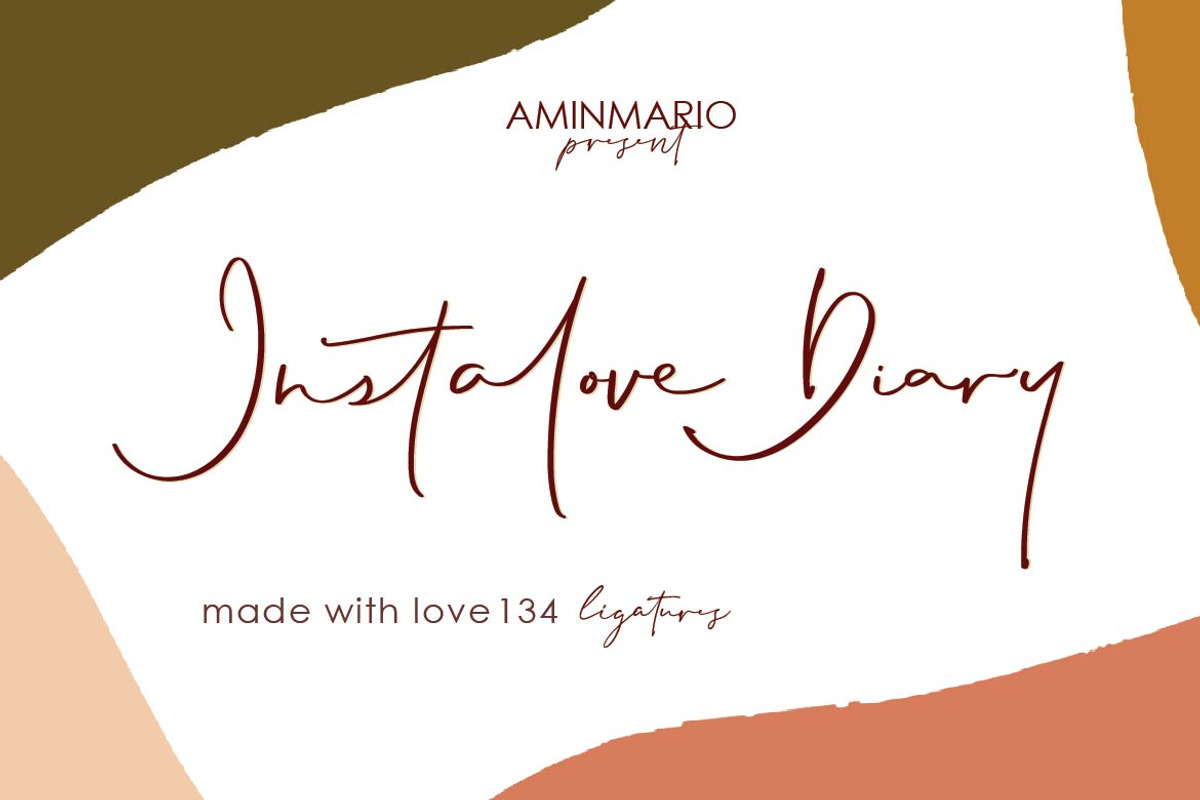 Best Handwritten Bundle 20 Fonts, a Script Font by AMINMARIO (Photo 6 of 20)