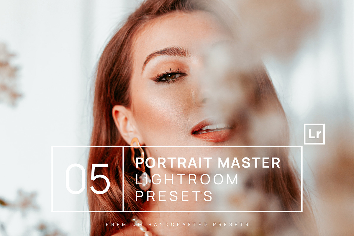 5 Portrait Master Ligtroom Presets, an Action Add-On by Edito (Photo 1 of 6)