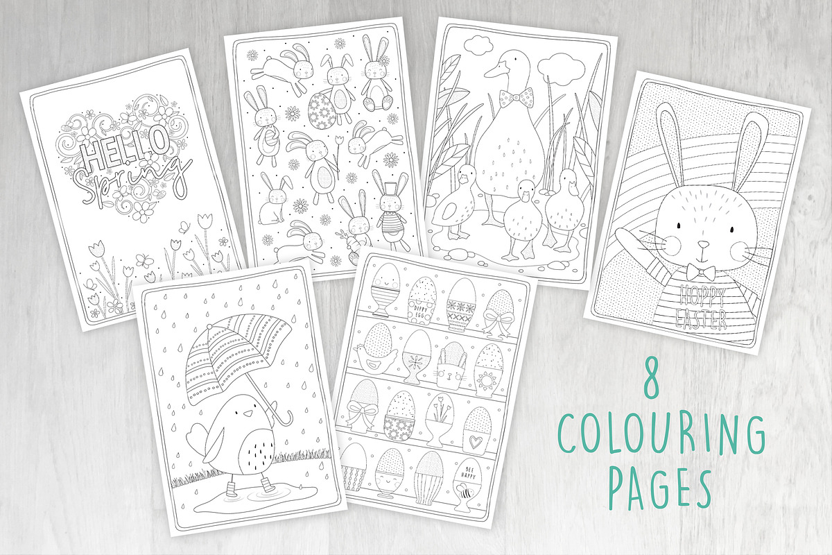 Easter Activity Pages, an Illustration by Doodle Dibs (Photo 3 of 3)