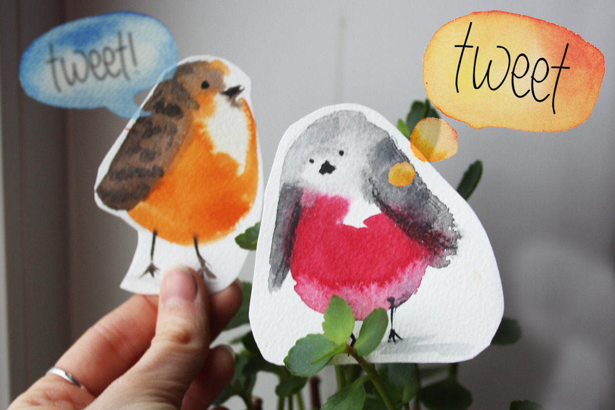 60 speech bubbles!watercolor+EPS, an Object Graphic by holaholga (Photo 4 of 4)