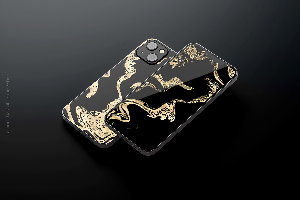 Luxury Black Gold Texture, a Texture Graphic by Vintage Digital Textures (Photo 18 of 22)
