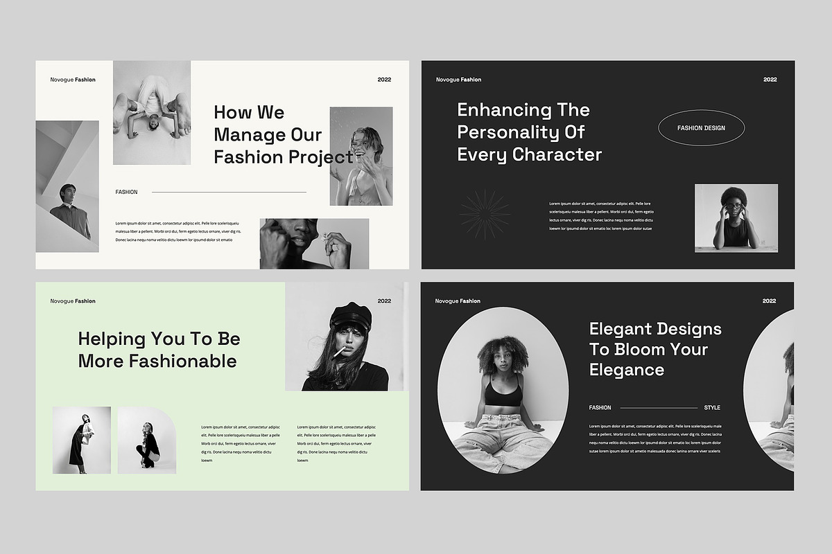 NOVOGUE - Powerpoint Template, a Presentation Template by rgbryand
