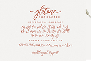Glatone Script, a Script Font by Muwatta Studio (Thumbnail 8 of 11)