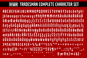 Tradesman Collection, a Sans Serif Font by GRYPE (Thumbnail 6 of 6)