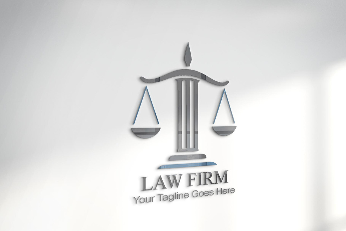 Professional Law Firm Logo Template, a Branding & Logo Template by YUDesignStore (Photo 3 of 10)