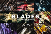 Blades Photoshop Action