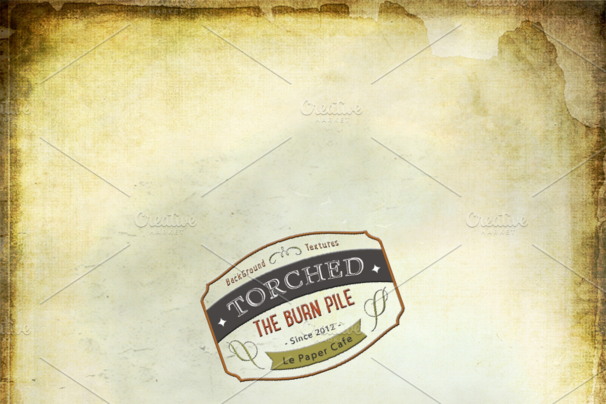 Grungy Torched Background Textures preview 5