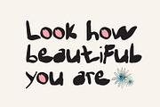 Brown Heart - Cute Handwritten, a Handwritten Font by Lemon Studio Type (Thumbnail 3 of 6)