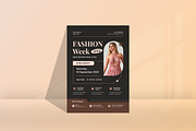 Fashion Week 2024 Flyer, a Flyer Template by SquidPixey (Thumbnail 1 of 5)